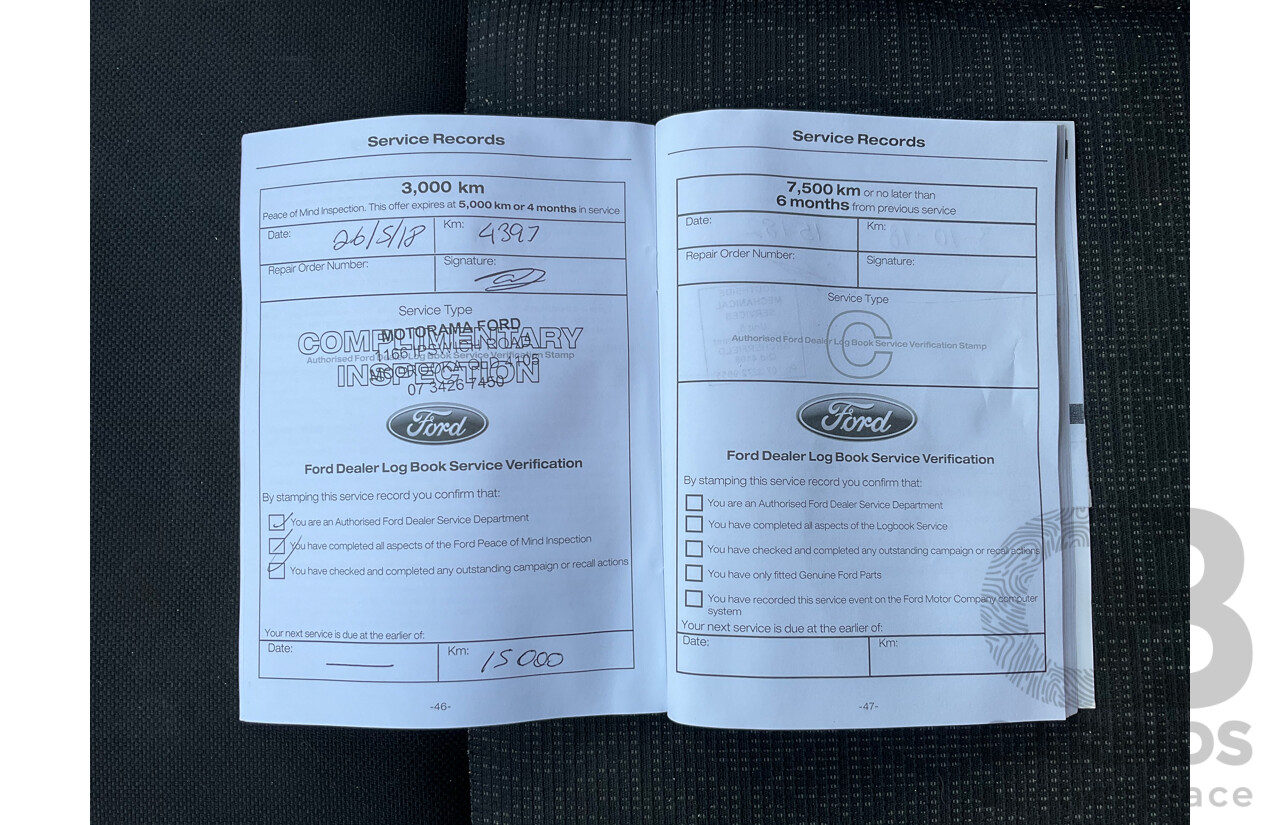 01/2018 Ford Ranger XLS 3.2 (4x4) 4x4 PX MKII MY18 Dual Cab Utility Grey 3.2L