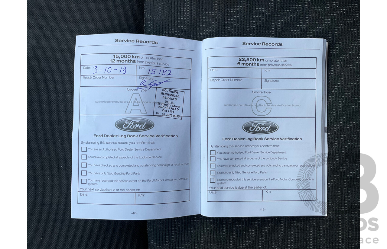 01/2018 Ford Ranger XLS 3.2 (4x4) 4x4 PX MKII MY18 Dual Cab Utility Grey 3.2L