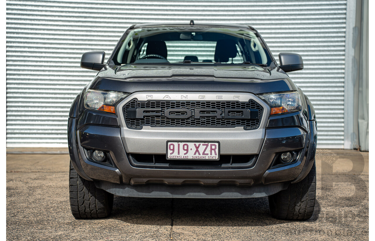 01/2018 Ford Ranger XLS 3.2 (4x4) 4x4 PX MKII MY18 Dual Cab Utility Grey 3.2L