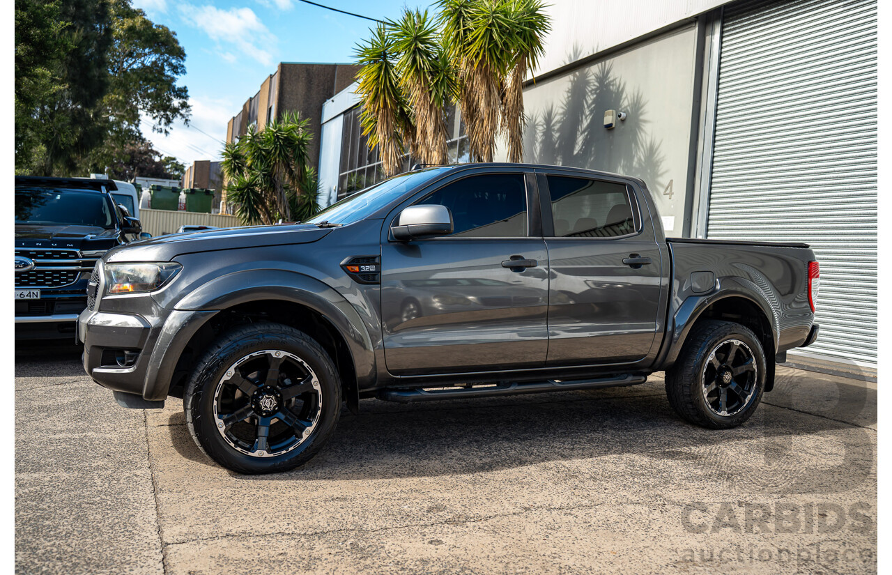 01/2018 Ford Ranger XLS 3.2 (4x4) 4x4 PX MKII MY18 Dual Cab Utility Grey 3.2L