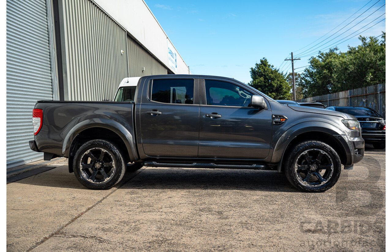 01/2018 Ford Ranger XLS 3.2 (4x4) 4x4 PX MKII MY18 Dual Cab Utility Grey 3.2L