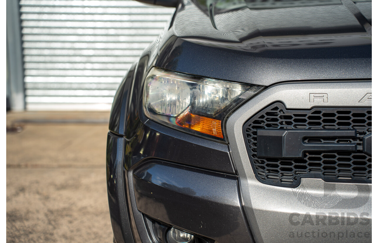 01/2018 Ford Ranger XLS 3.2 (4x4) 4x4 PX MKII MY18 Dual Cab Utility Grey 3.2L
