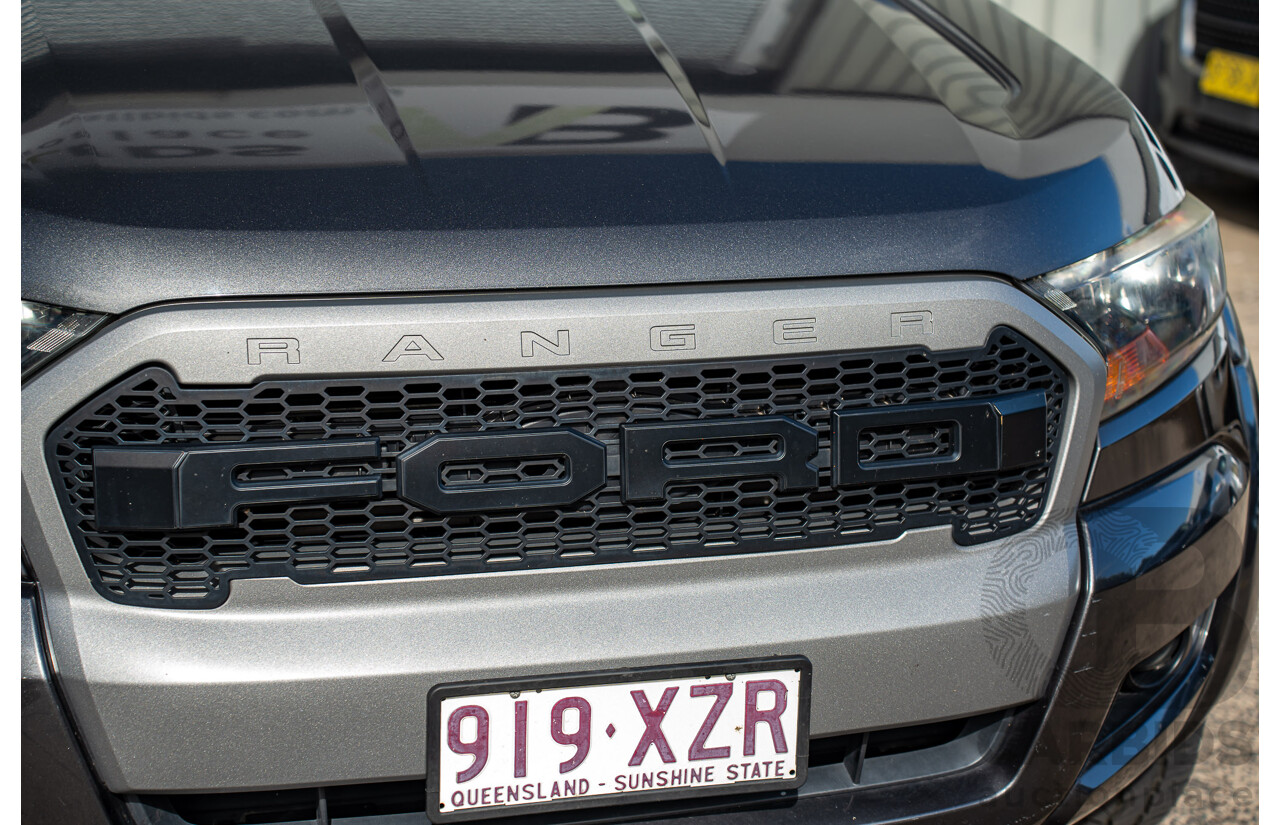 01/2018 Ford Ranger XLS 3.2 (4x4) 4x4 PX MKII MY18 Dual Cab Utility Grey 3.2L