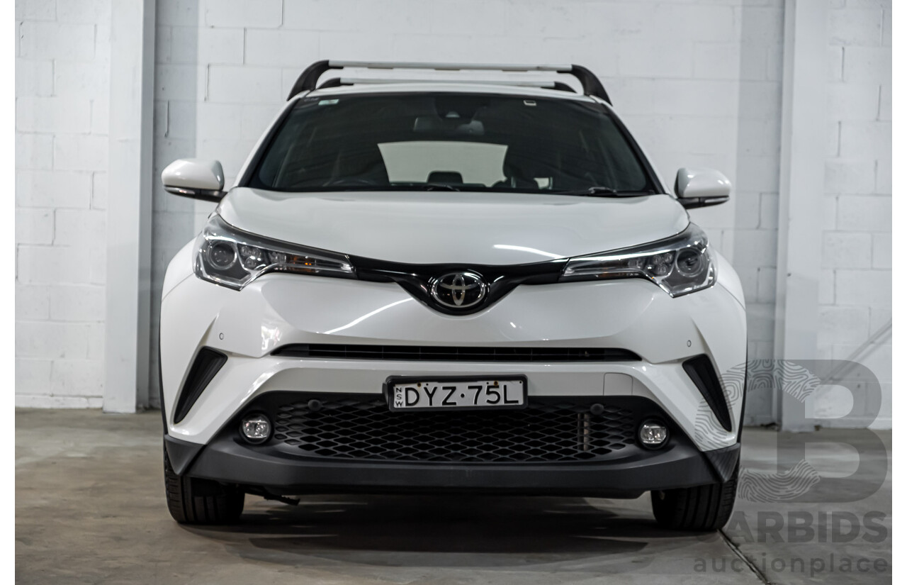 10/2018 Toyota C-HR (FWD) NGX10R Update 4d Wagon White Crystal Shine Turbo 1.2L