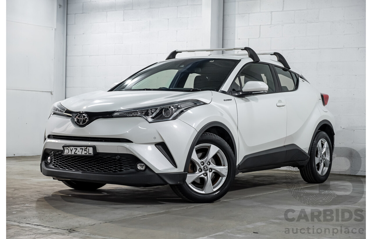 10/2018 Toyota C-HR (FWD) NGX10R Update 4d Wagon White Crystal Shine Turbo 1.2L