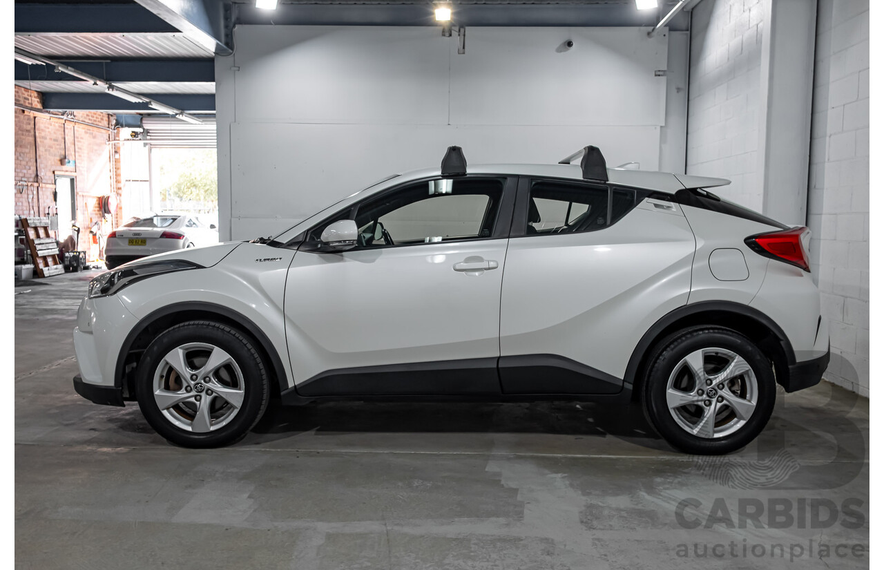10/2018 Toyota C-HR (FWD) NGX10R Update 4d Wagon White Crystal Shine Turbo 1.2L