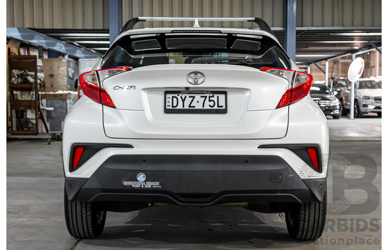 10/2018 Toyota C-HR (FWD) NGX10R Update 4d Wagon White Crystal Shine Turbo 1.2L