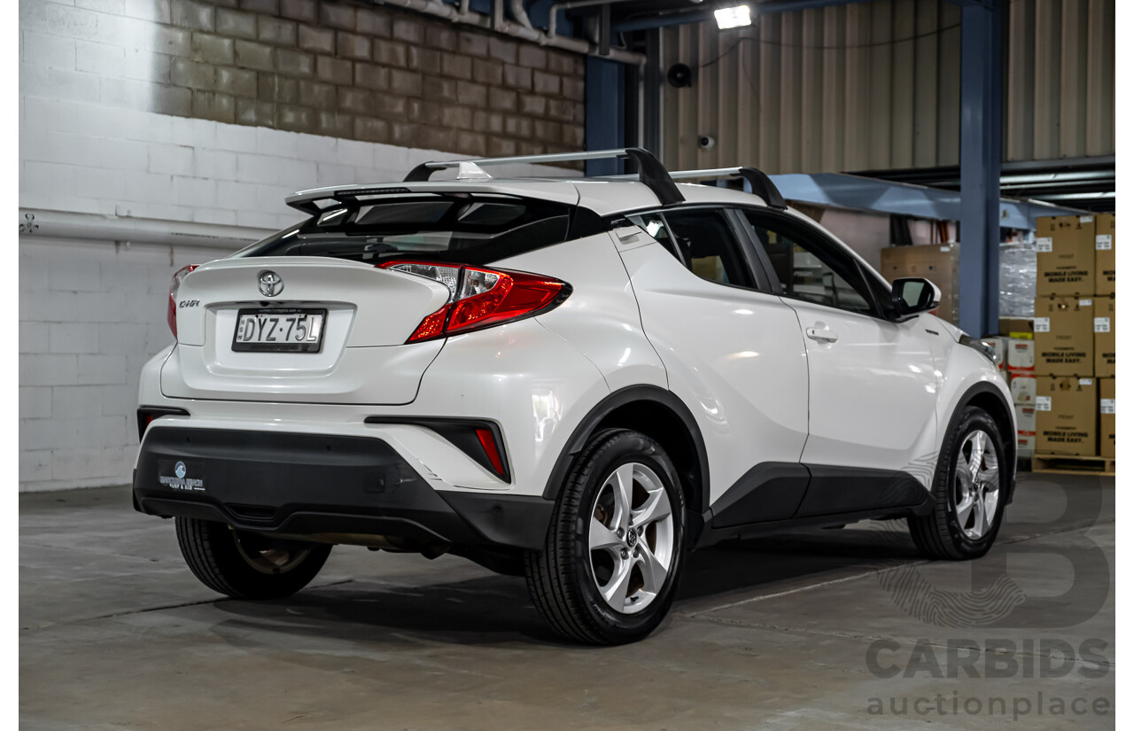 10/2018 Toyota C-HR (FWD) NGX10R Update 4d Wagon White Crystal Shine Turbo 1.2L