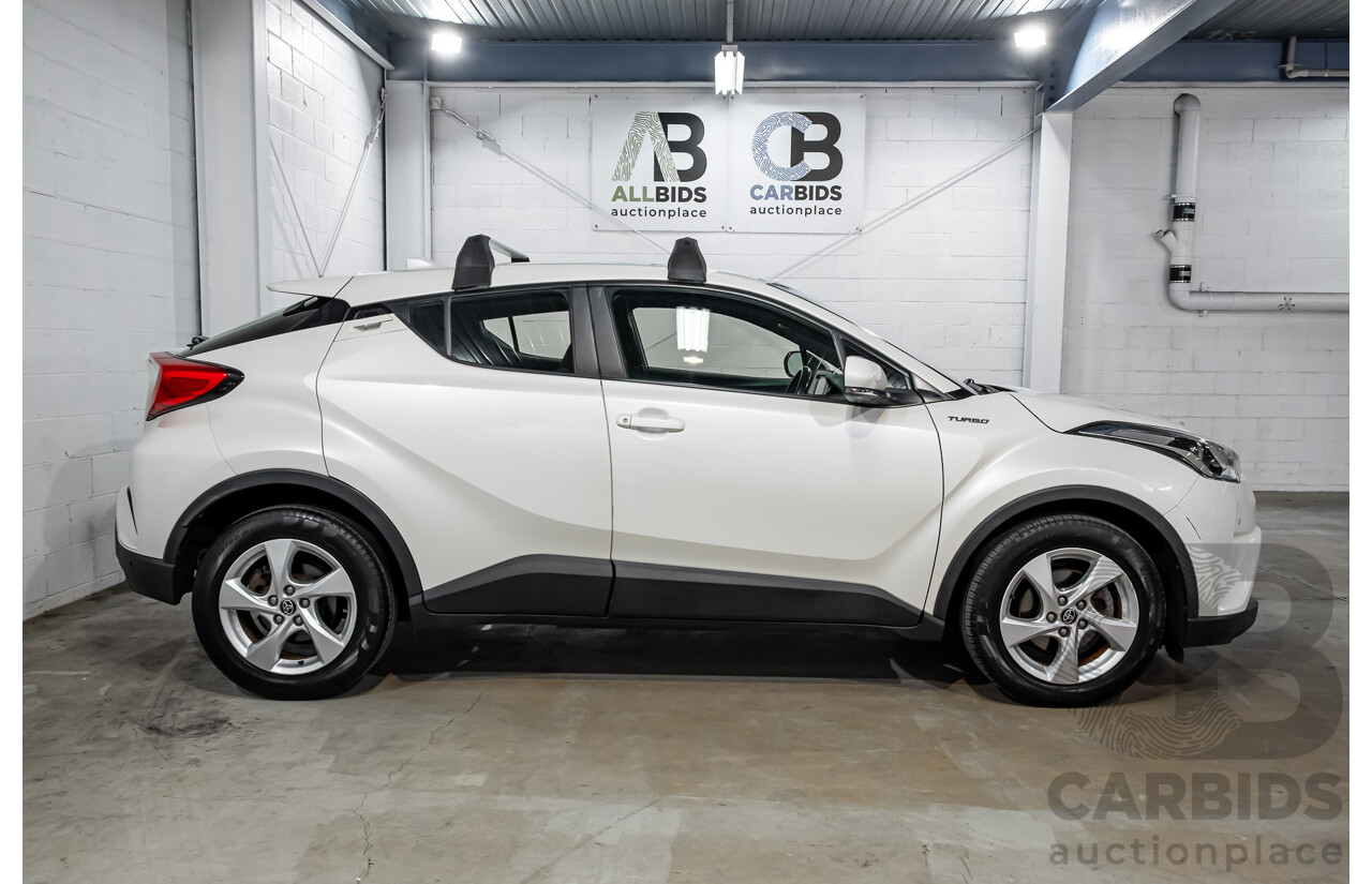 10/2018 Toyota C-HR (FWD) NGX10R Update 4d Wagon White Crystal Shine Turbo 1.2L