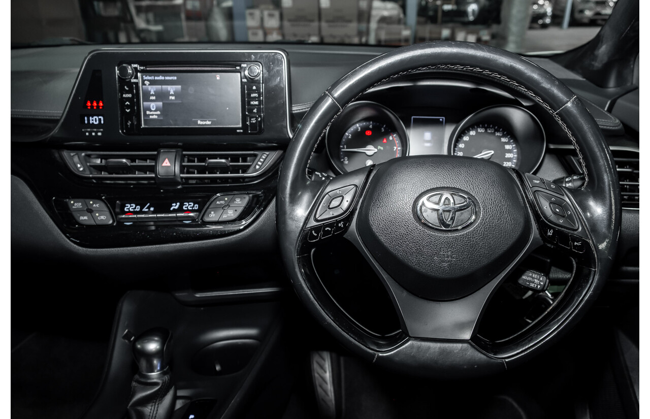 10/2018 Toyota C-HR (FWD) NGX10R Update 4d Wagon White Crystal Shine Turbo 1.2L