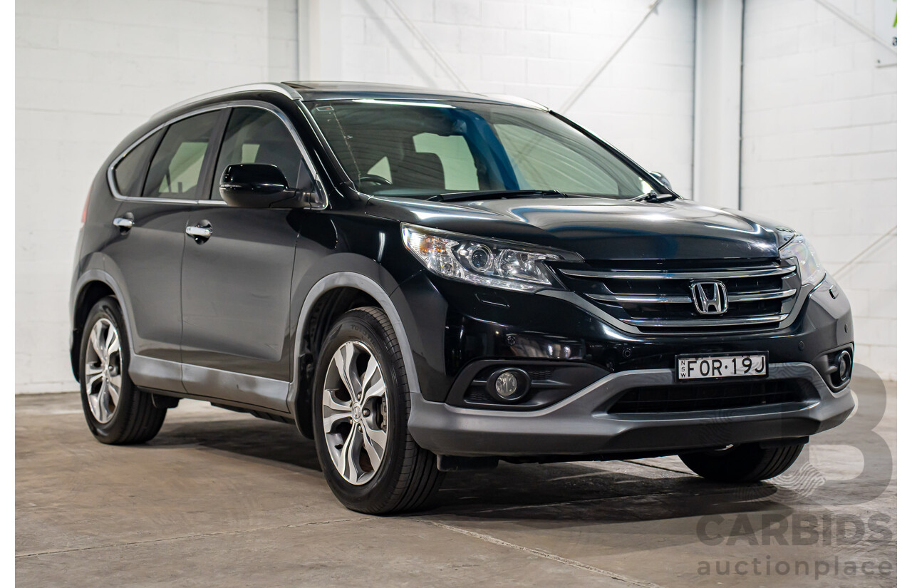 10/2014 Honda CRV VTi-L (4x4) 30 MY15 4d Wagon Black 2.4L