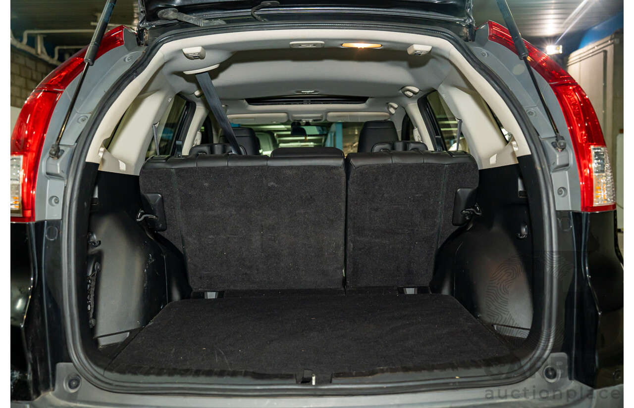 10/2014 Honda CRV VTi-L (4x4) 30 MY15 4d Wagon Black 2.4L