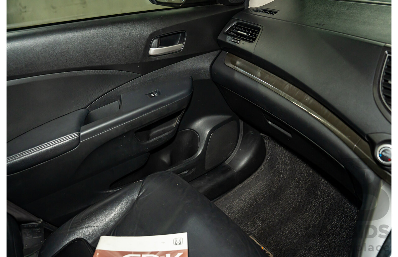 10/2014 Honda CRV VTi-L (4x4) 30 MY15 4d Wagon Black 2.4L