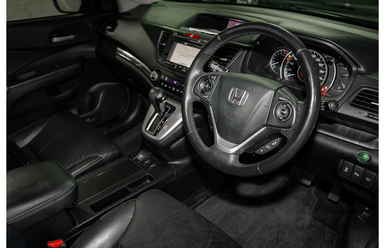 10/2014 Honda CRV VTi-L (4x4) 30 MY15 4d Wagon Black 2.4L