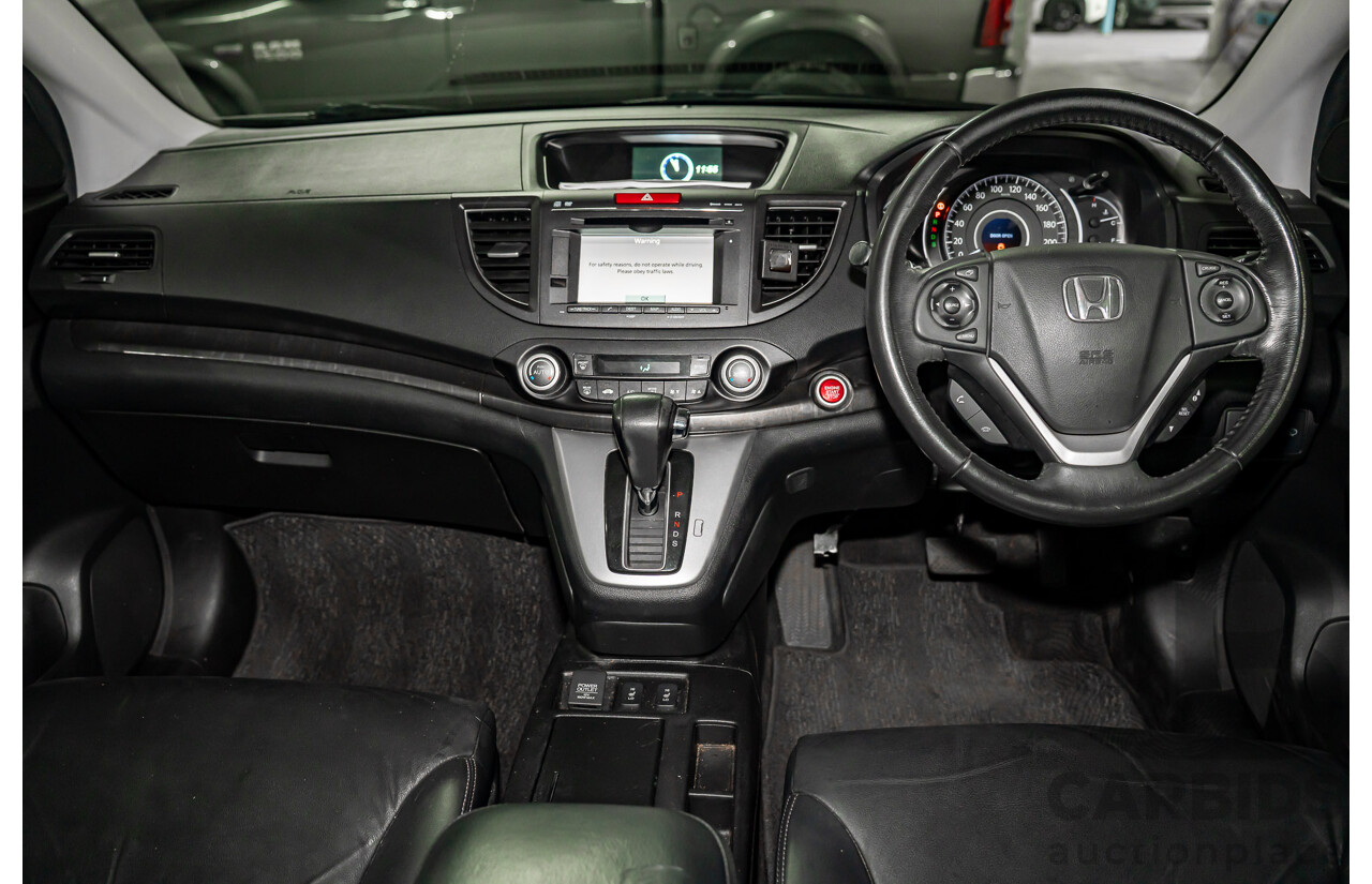 10/2014 Honda CRV VTi-L (4x4) 30 MY15 4d Wagon Black 2.4L