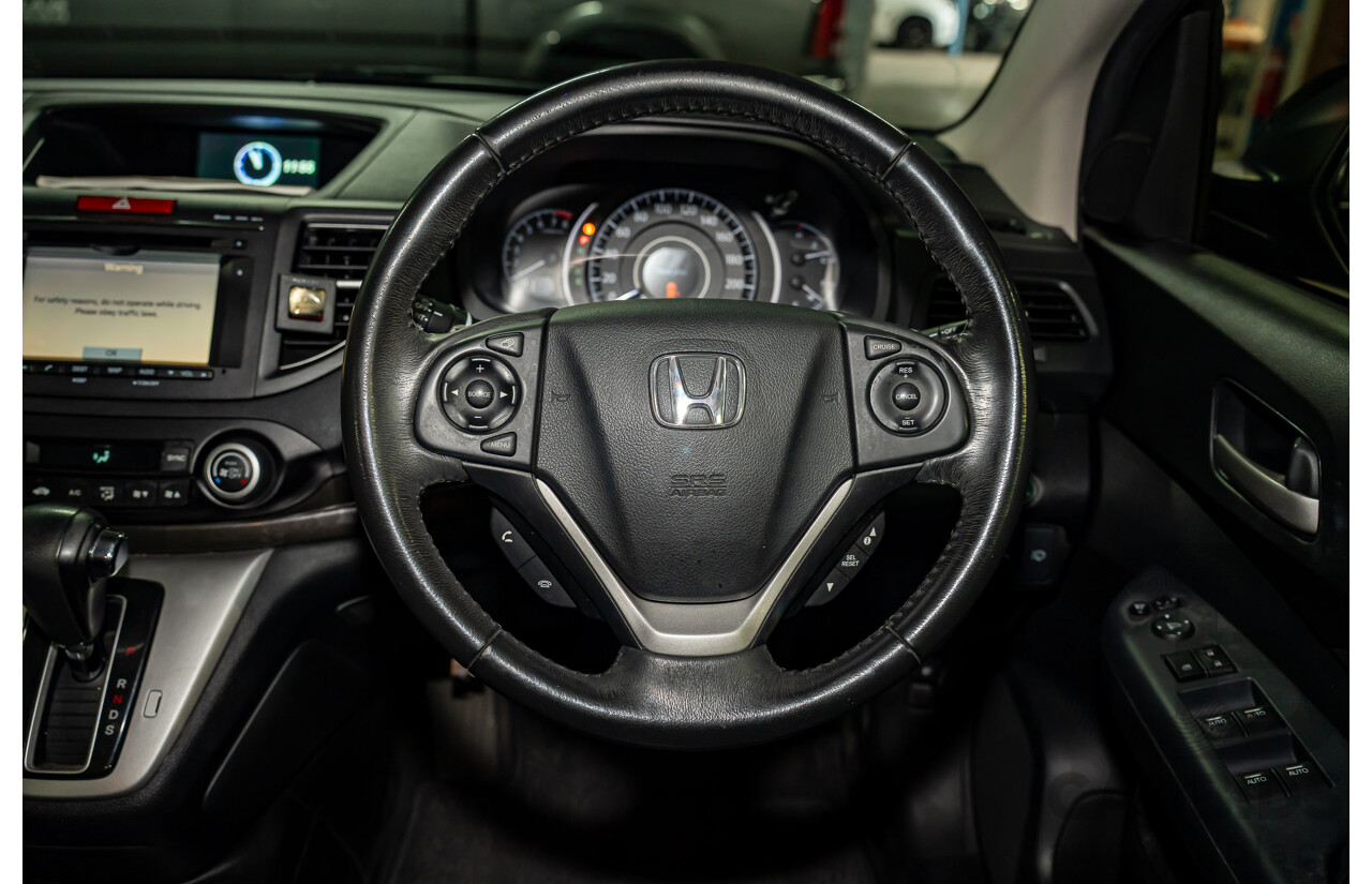 10/2014 Honda CRV VTi-L (4x4) 30 MY15 4d Wagon Black 2.4L
