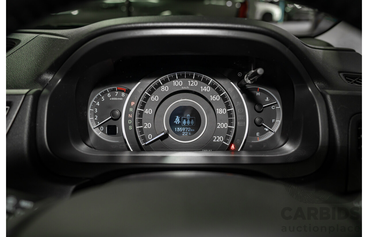 10/2014 Honda CRV VTi-L (4x4) 30 MY15 4d Wagon Black 2.4L