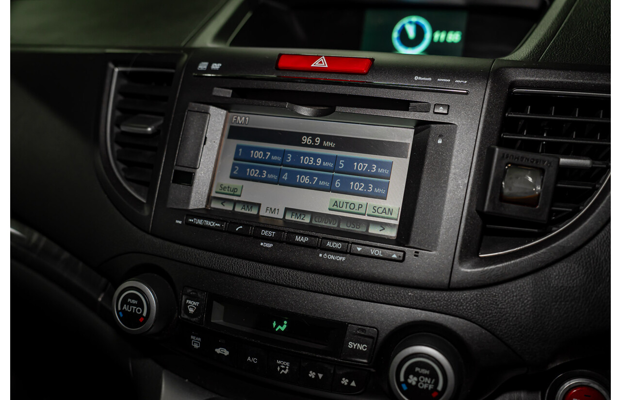 10/2014 Honda CRV VTi-L (4x4) 30 MY15 4d Wagon Black 2.4L