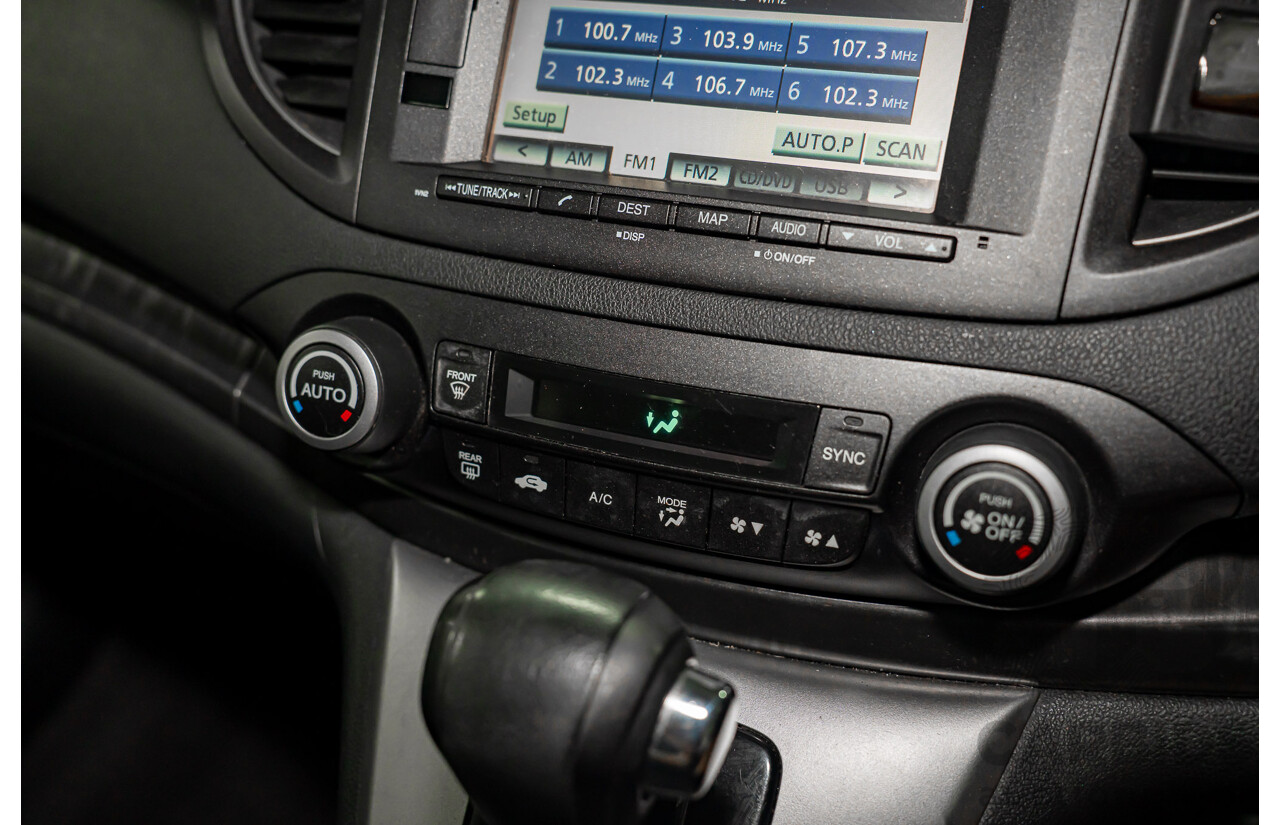 10/2014 Honda CRV VTi-L (4x4) 30 MY15 4d Wagon Black 2.4L