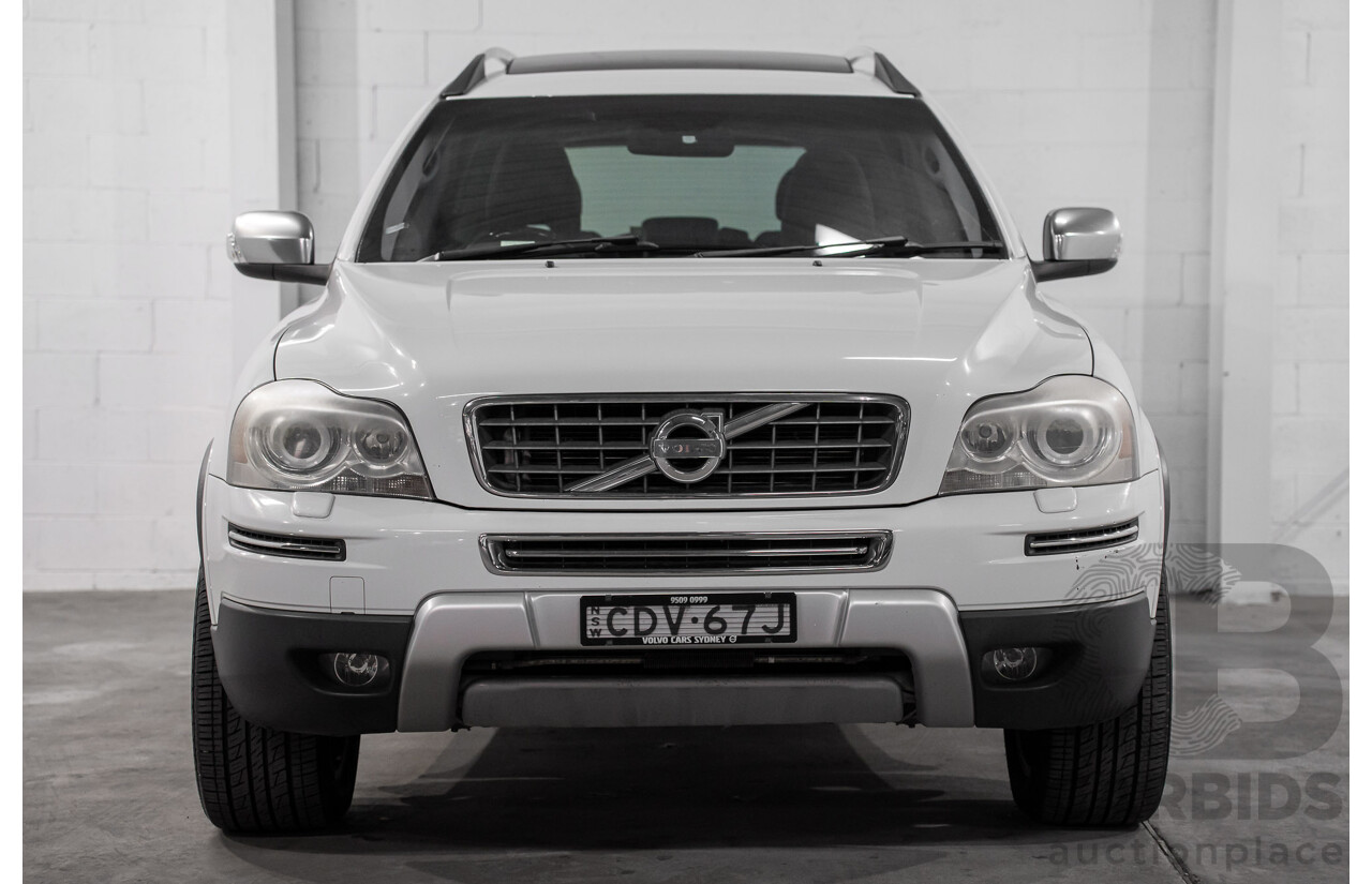 11/2011 Volvo XC90 D5 Executive MY12 4d Wagon Ice White Turbo Diesel 2.4L