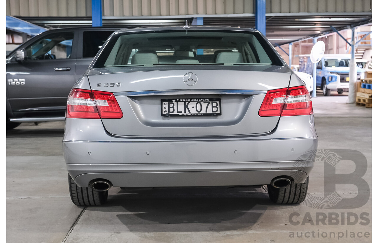 6/2009 Mercedes-Benz E350 Elegance 211 MY07 UPGRADE 4d Sedan Silver 3.5L