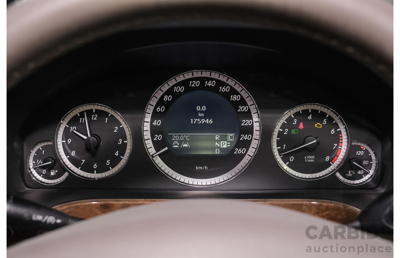 6/2009 Mercedes-Benz E350 Elegance 211 MY07 UPGRADE 4d Sedan Silver 3.5L