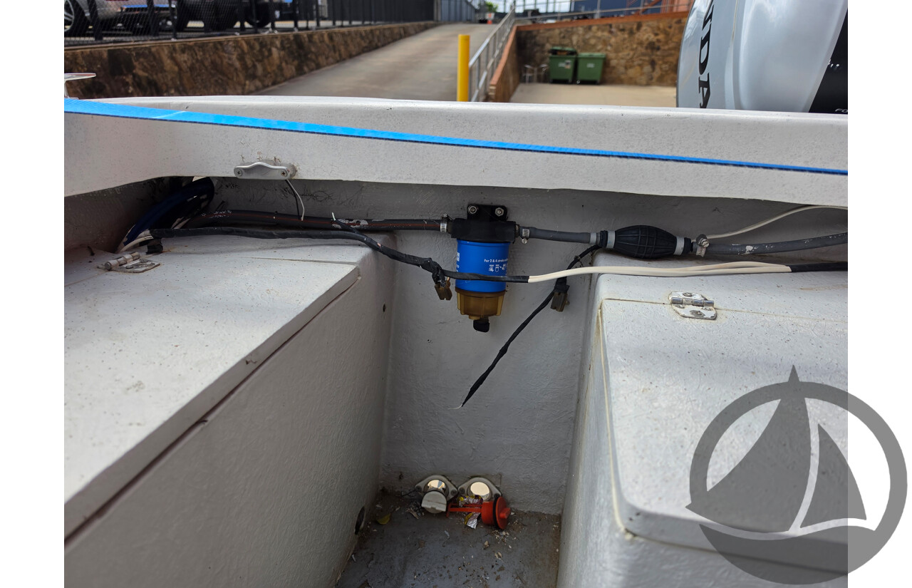 6m Custom Build Centre Console Fibreglass Boat with 60hp Honda Outboard and Trailer