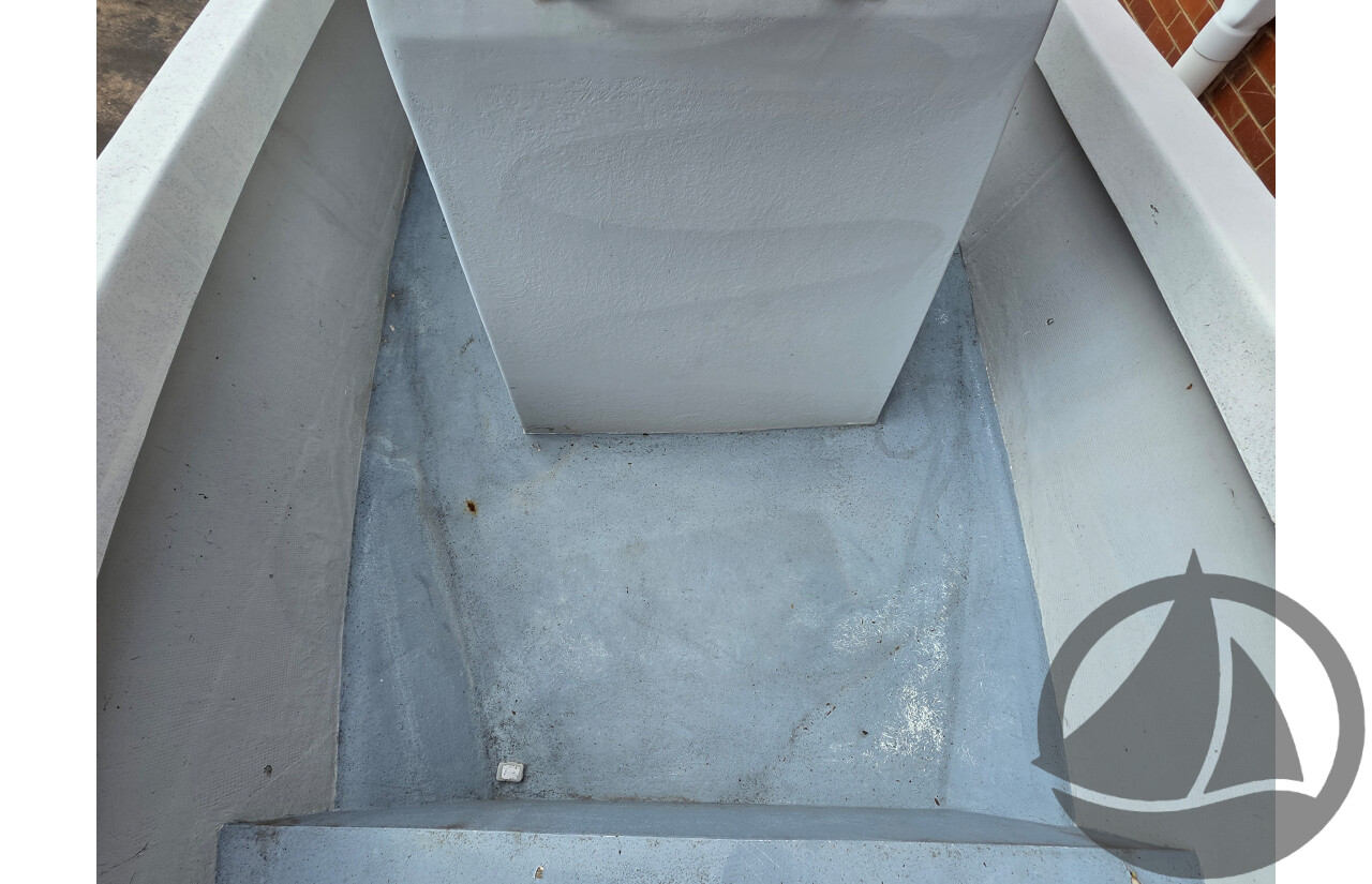 6m Custom Build Centre Console Fibreglass Boat with 60hp Honda Outboard and Trailer