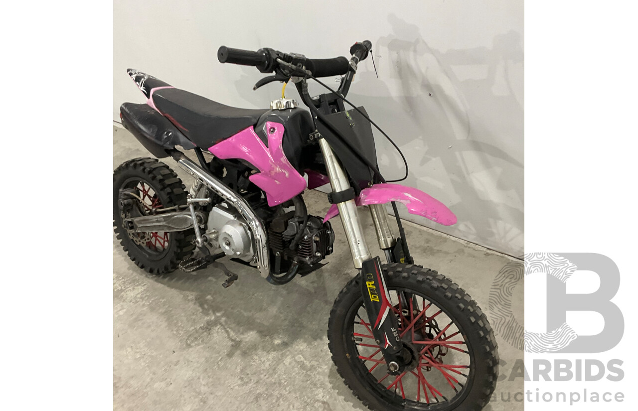 Pink Off-road Dirt Bike