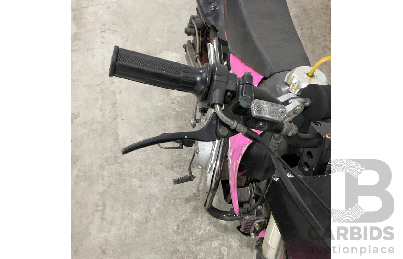Pink Off-road Dirt Bike