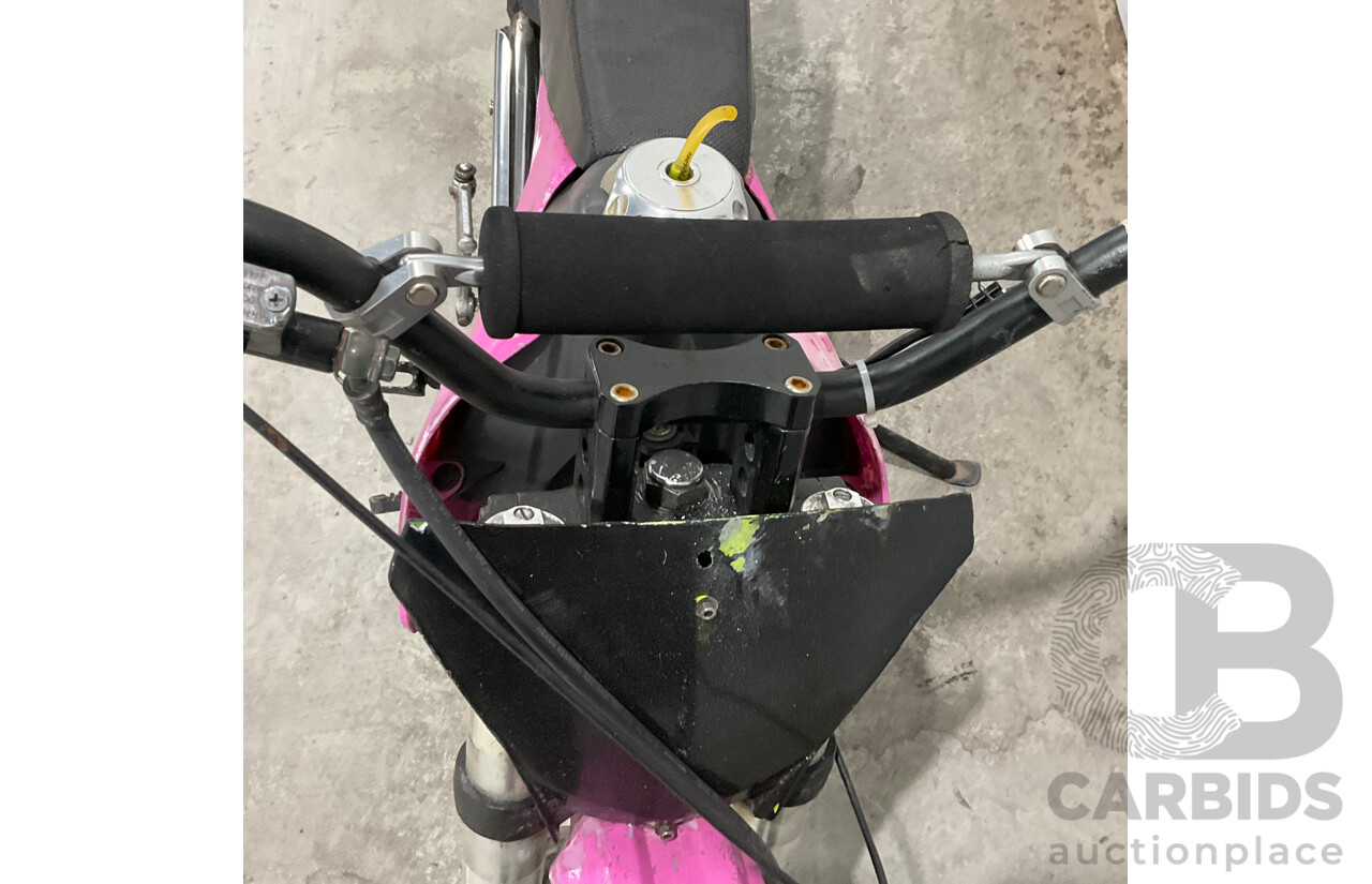 Pink Off-road Dirt Bike