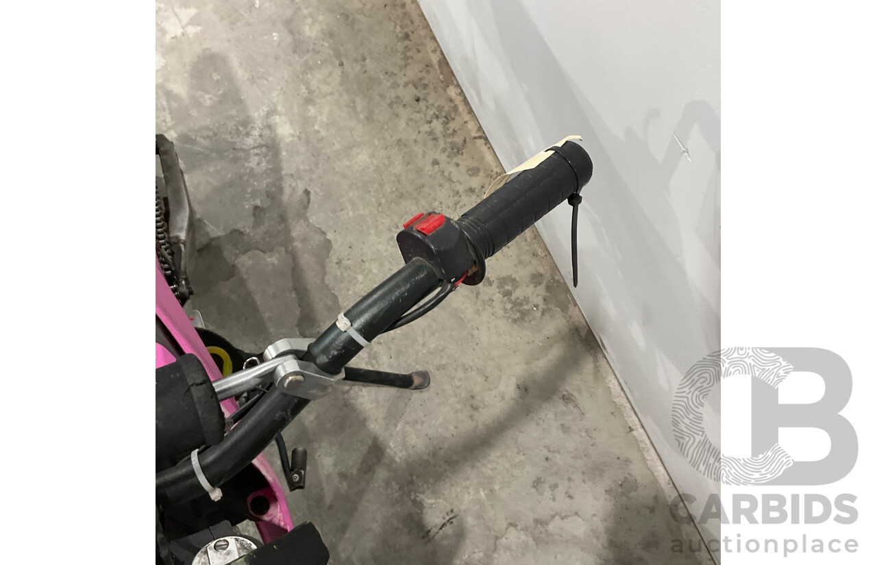 Pink Off-road Dirt Bike