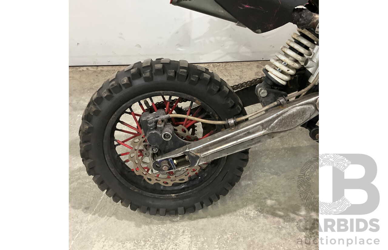 Pink Off-road Dirt Bike