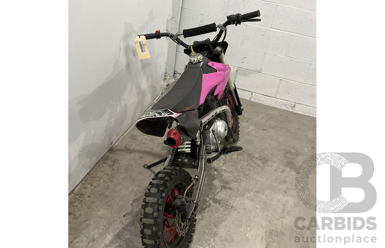 Pink Off-road Dirt Bike
