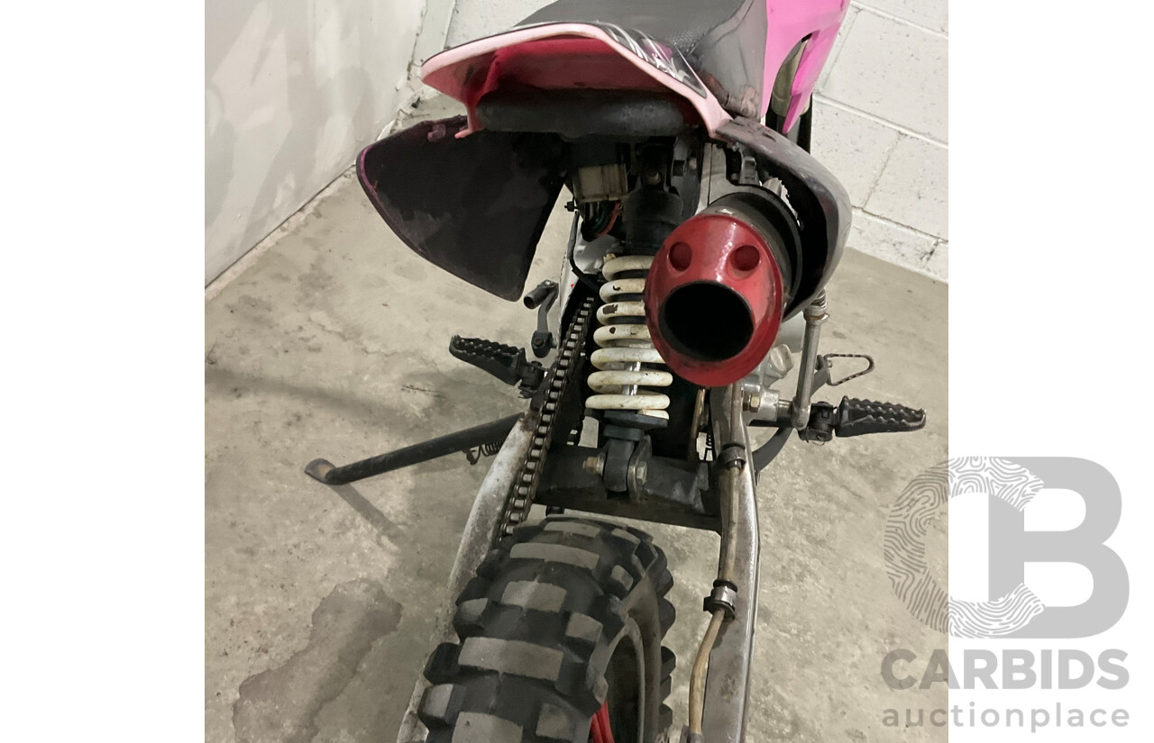 Pink Off-road Dirt Bike