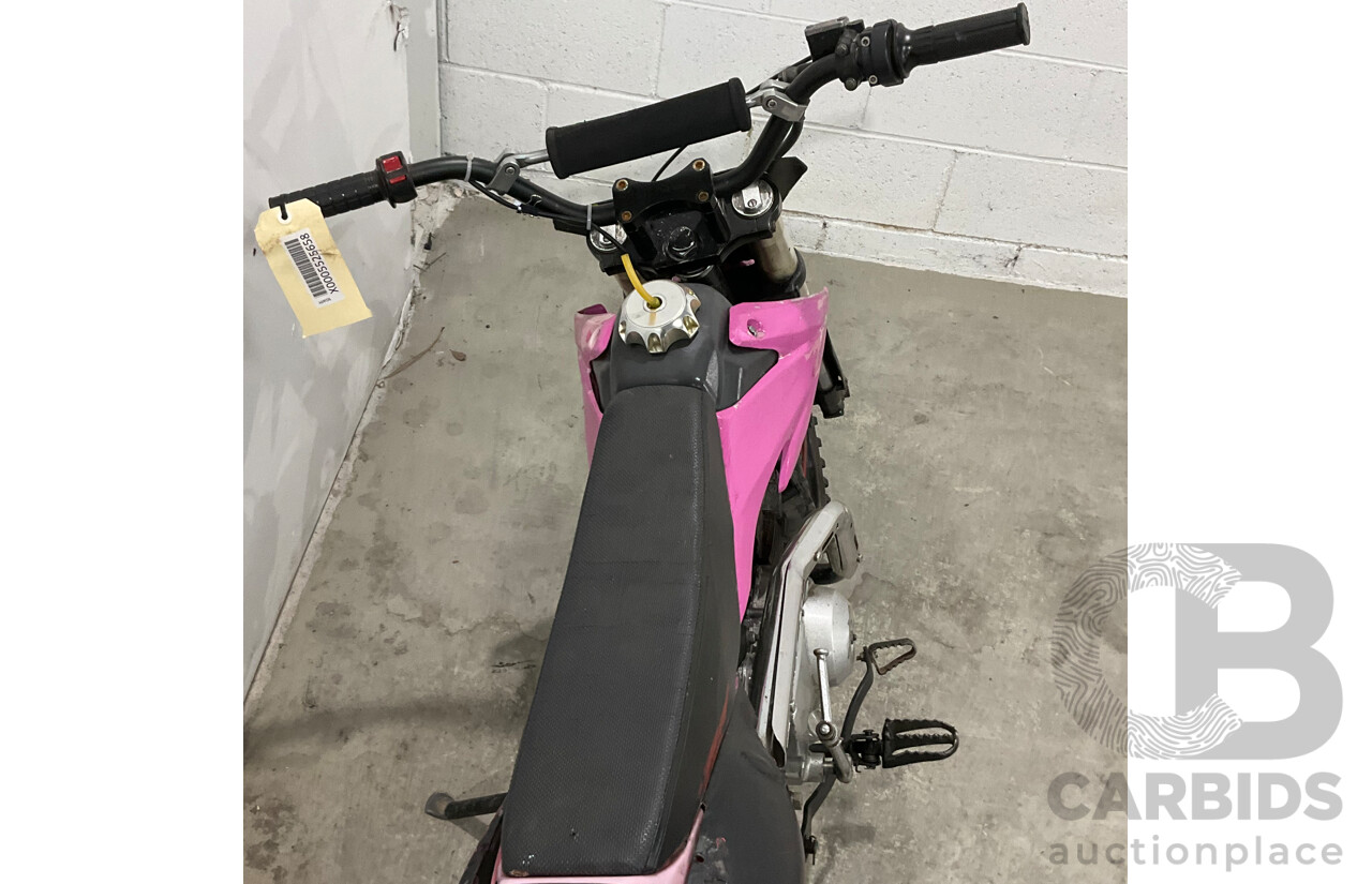 Pink Off-road Dirt Bike