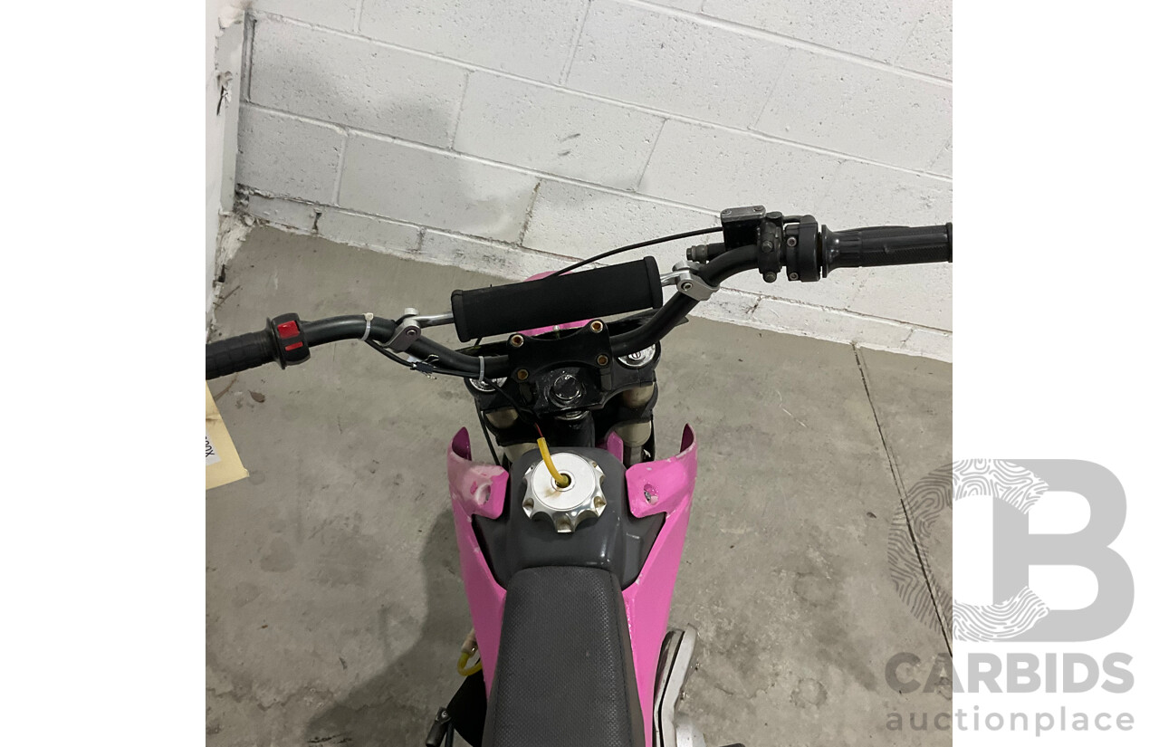 Pink Off-road Dirt Bike