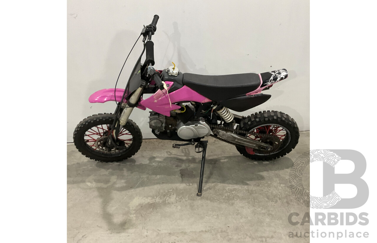 Pink Off-road Dirt Bike