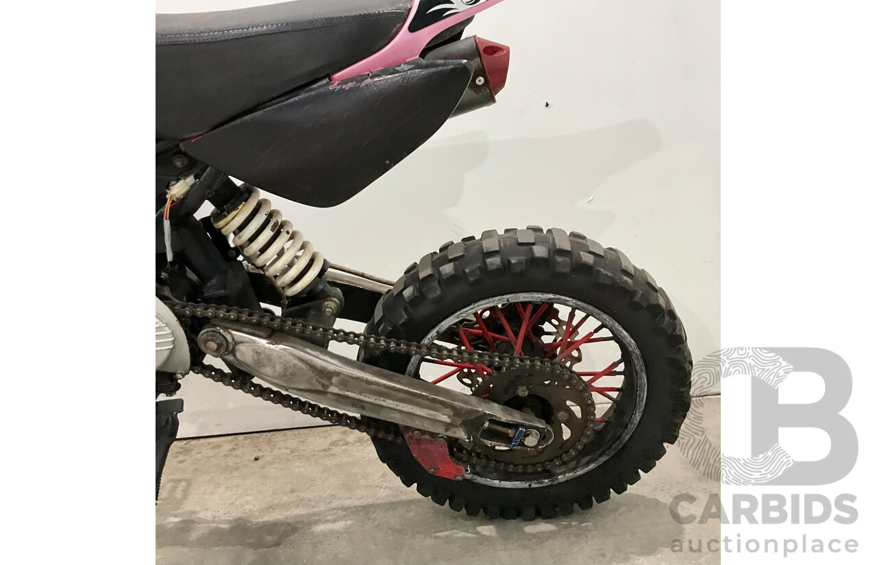 Pink Off-road Dirt Bike