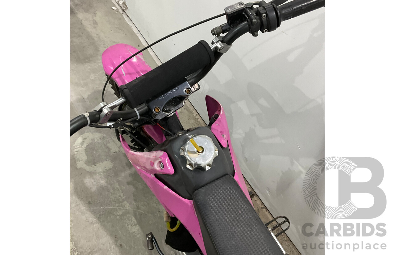 Pink Off-road Dirt Bike