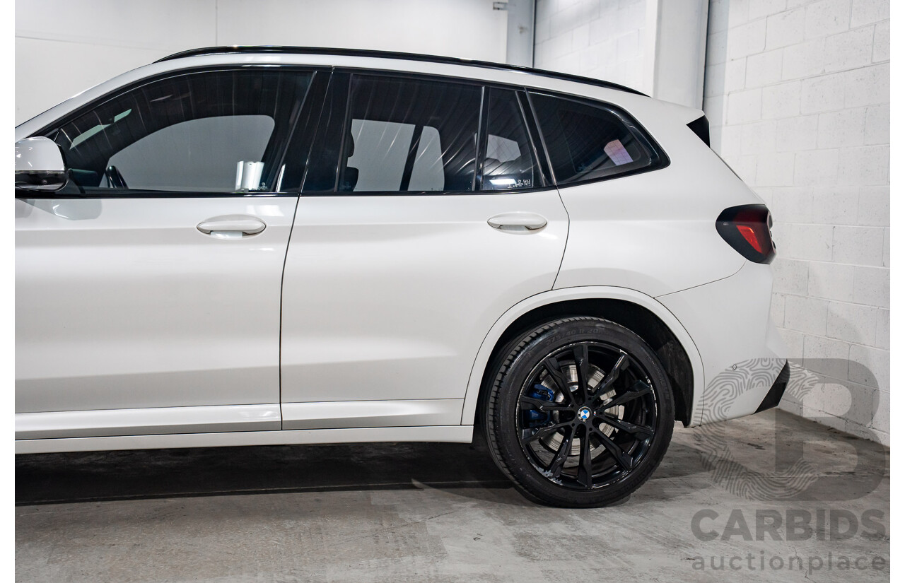 6/2023 BMW X3 xDrive30i M Sport (AWD) G01 4D Wagon Mineral White Metallic Turbo 2.0L