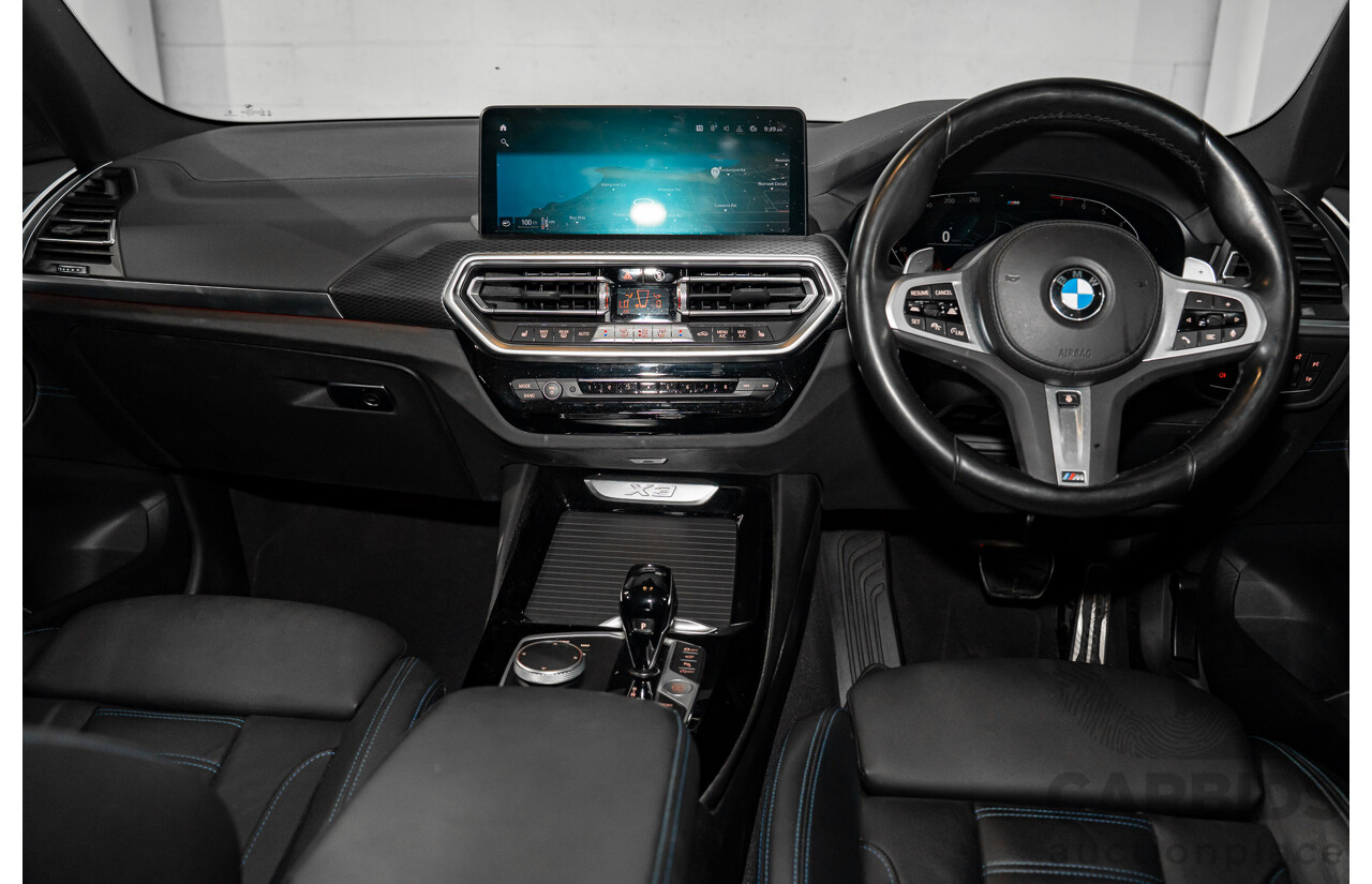 6/2023 BMW X3 xDrive30i M Sport (AWD) G01 4D Wagon Mineral White Metallic Turbo 2.0L