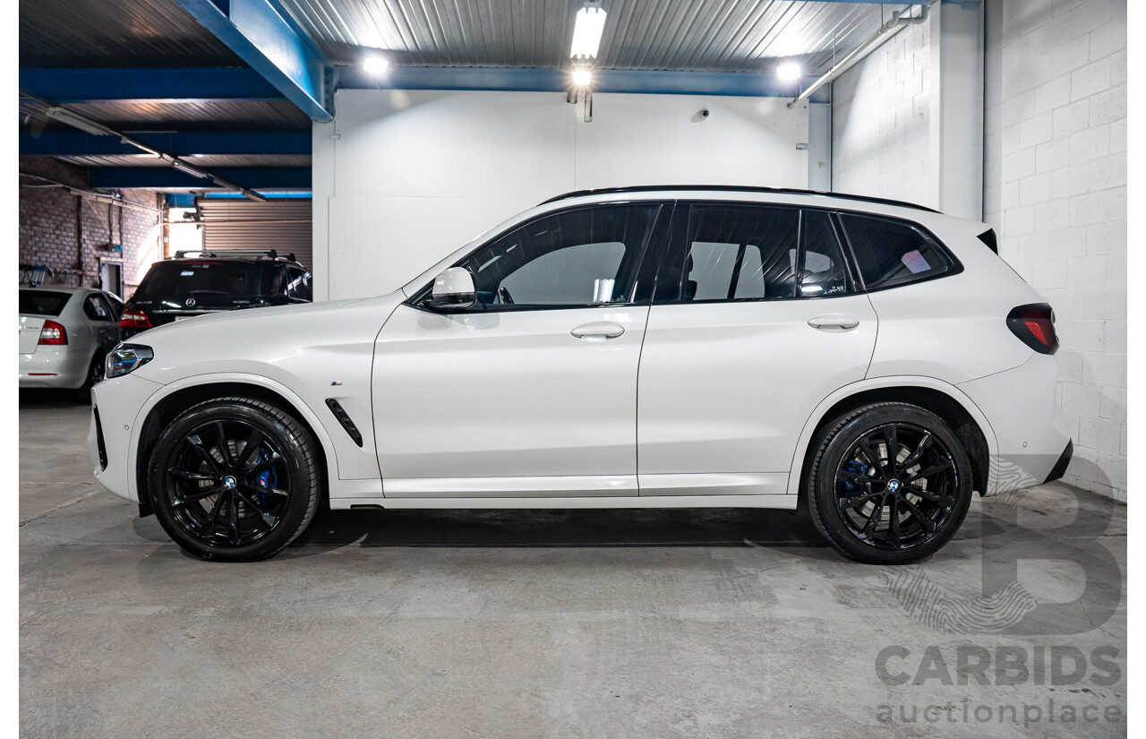 6/2023 BMW X3 xDrive30i M Sport (AWD) G01 4D Wagon Mineral White Metallic Turbo 2.0L