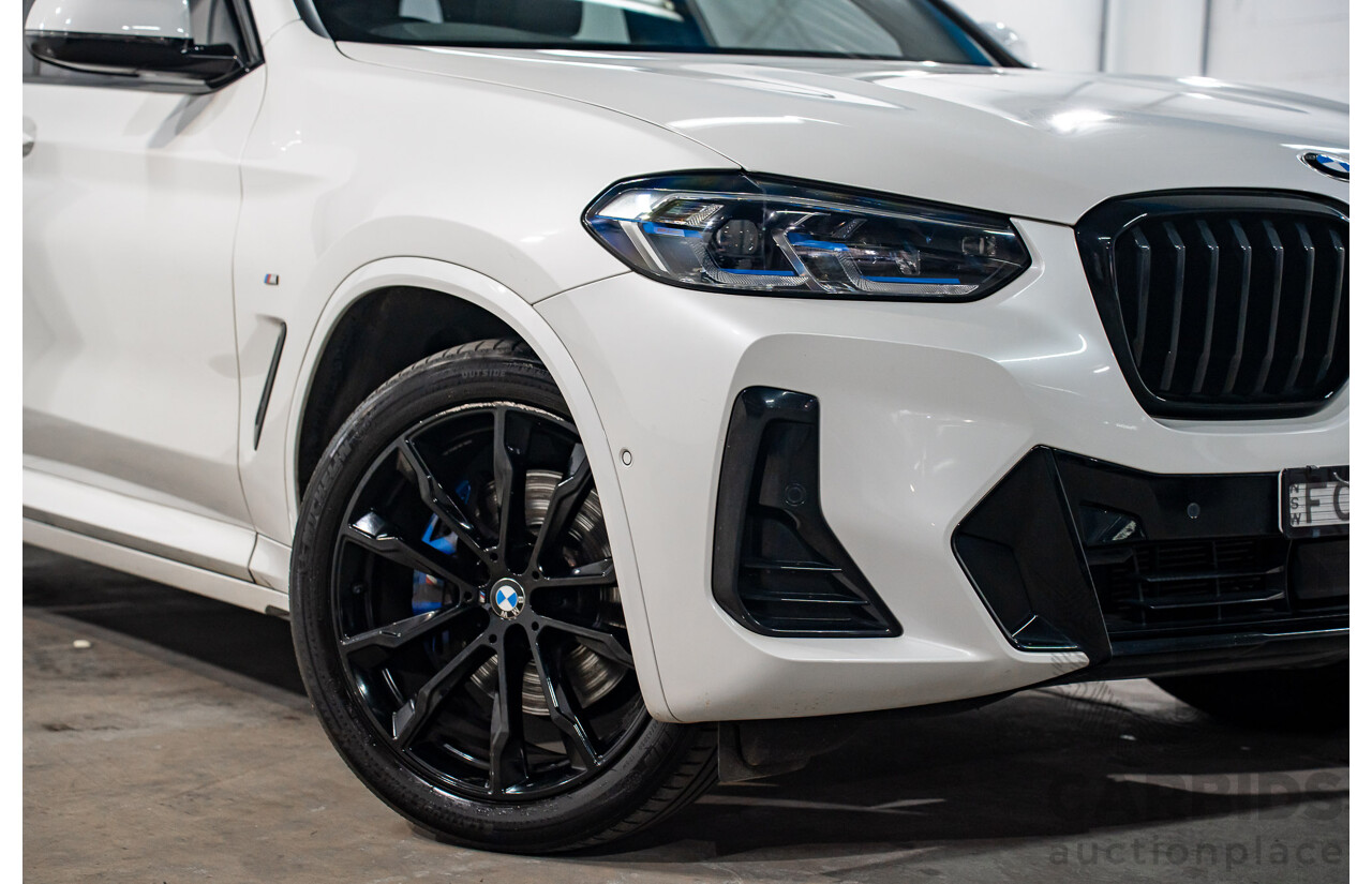 6/2023 BMW X3 xDrive30i M Sport (AWD) G01 4D Wagon Mineral White Metallic Turbo 2.0L