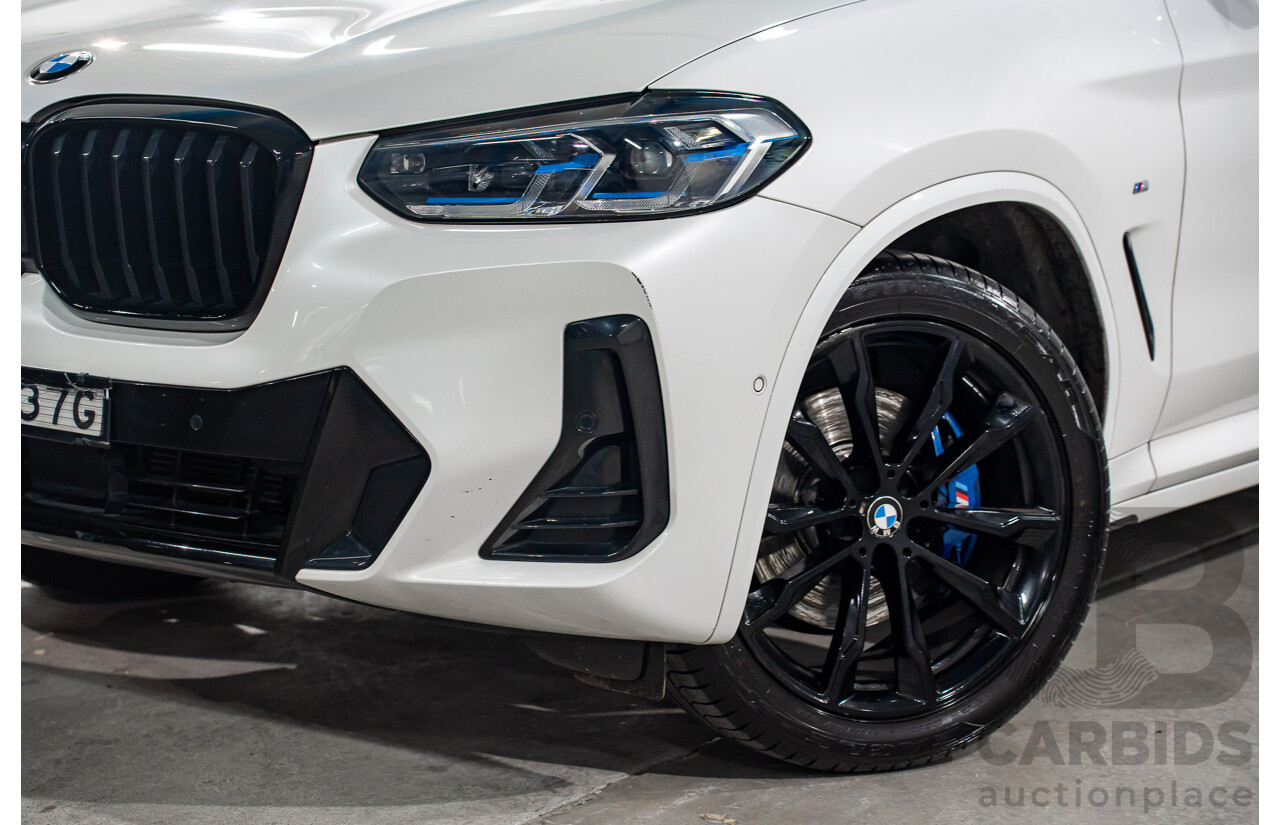 6/2023 BMW X3 xDrive30i M Sport (AWD) G01 4D Wagon Mineral White Metallic Turbo 2.0L