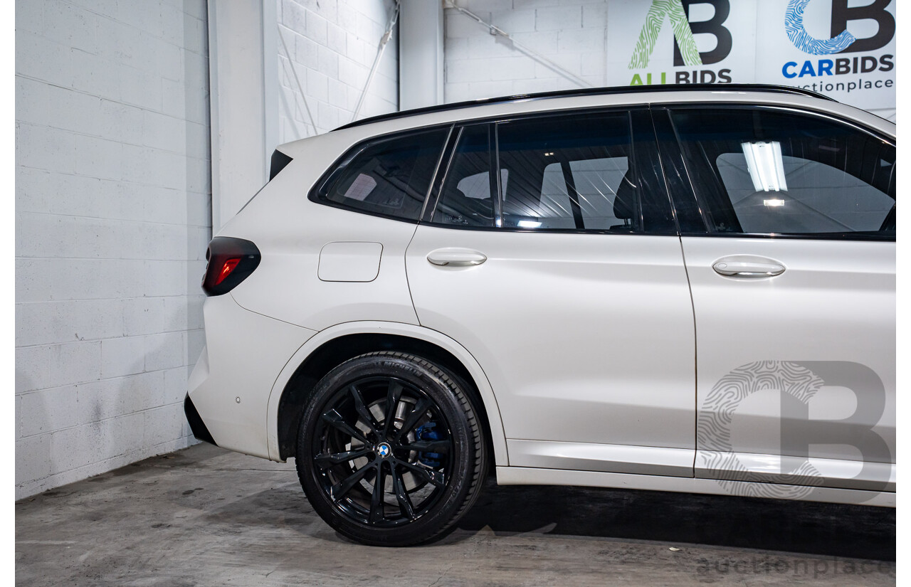 6/2023 BMW X3 xDrive30i M Sport (AWD) G01 4D Wagon Mineral White Metallic Turbo 2.0L