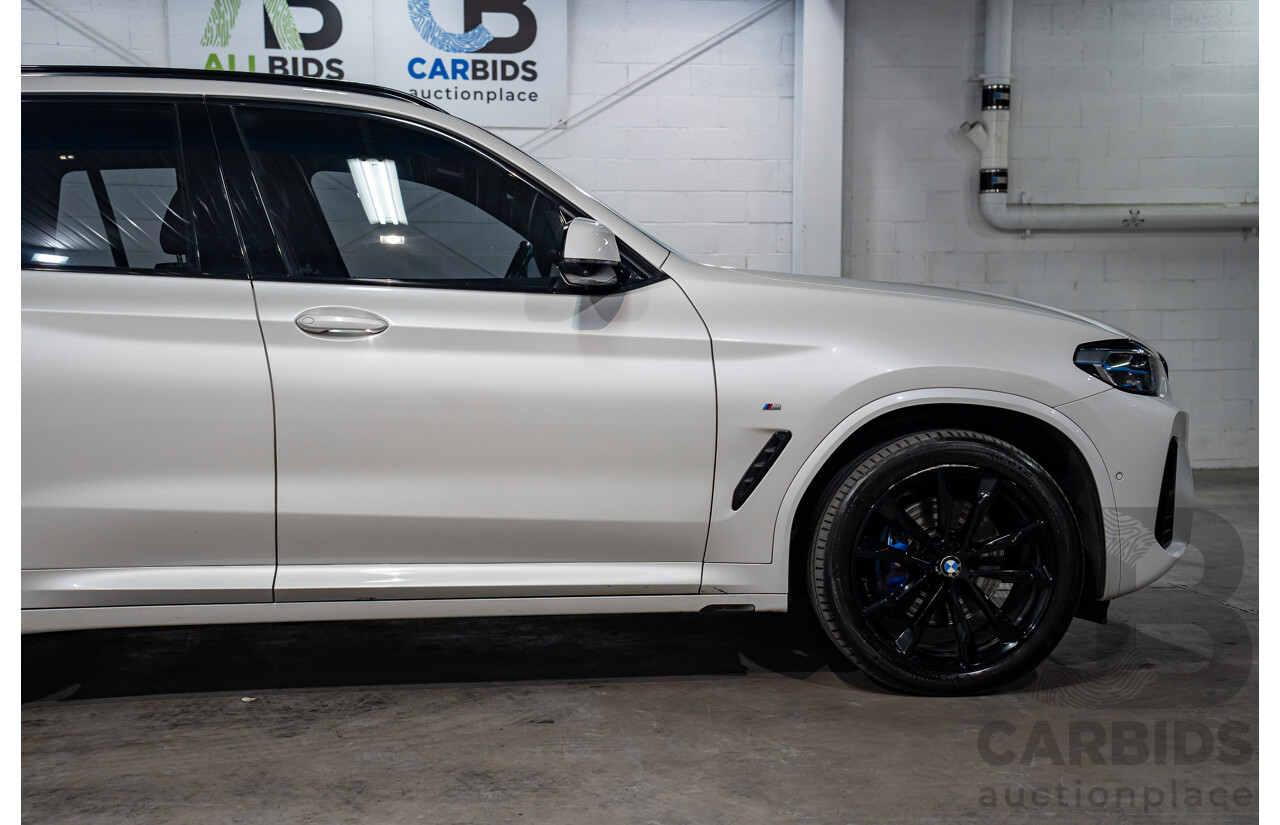 6/2023 BMW X3 xDrive30i M Sport (AWD) G01 4D Wagon Mineral White Metallic Turbo 2.0L
