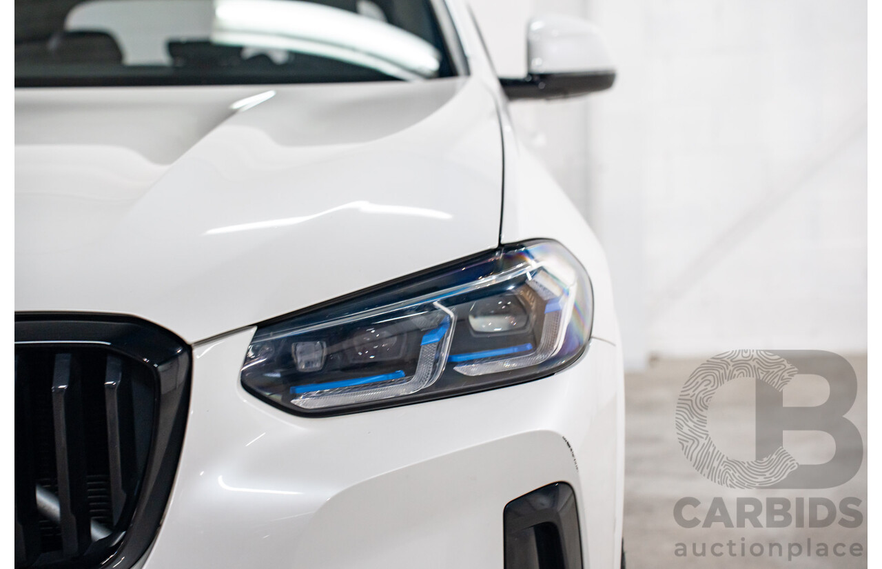6/2023 BMW X3 xDrive30i M Sport (AWD) G01 4D Wagon Mineral White Metallic Turbo 2.0L