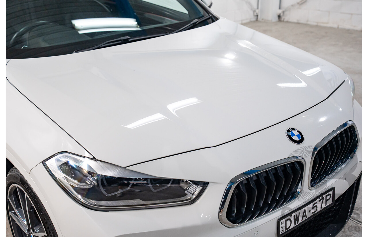 4/2018 BMW X2 sDrive20i M Sport F39 MY18 4d Wagon Alpine White Turbo 2.0L