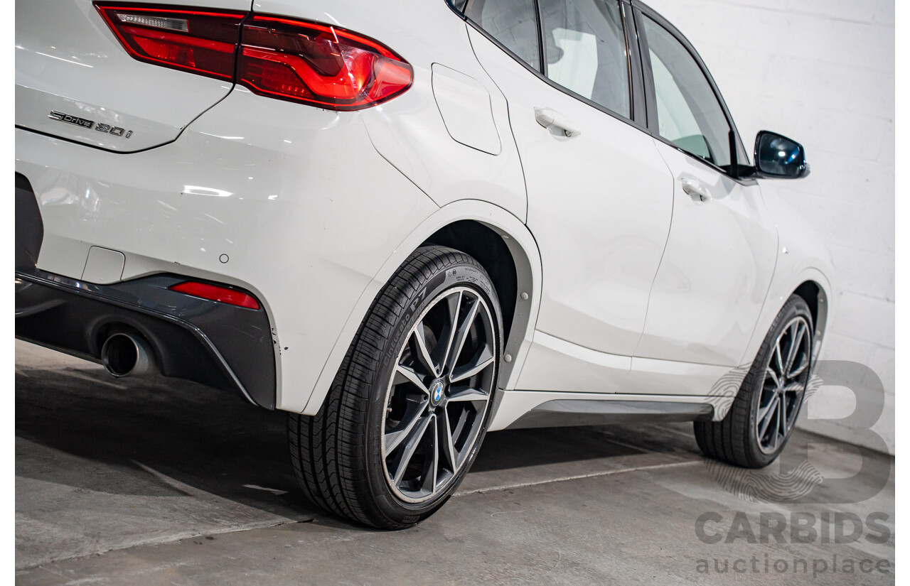 4/2018 BMW X2 sDrive20i M Sport F39 MY18 4d Wagon Alpine White Turbo 2.0L